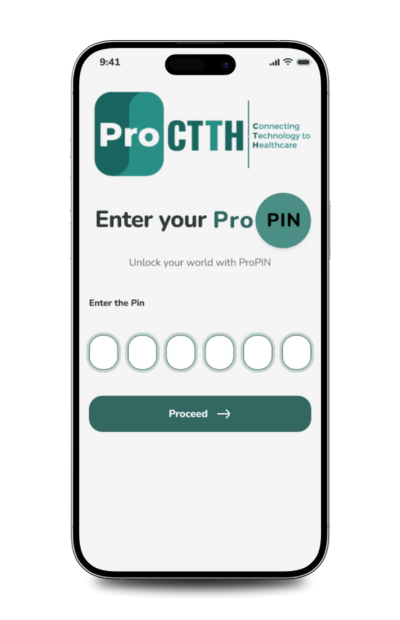 ProCTTH Mobile Application screen-02